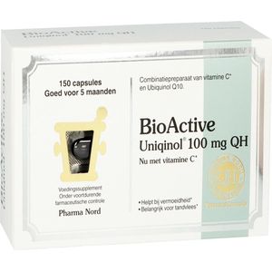 Pharma Nord bio active uniquinol q10 100 mg 150 capsules