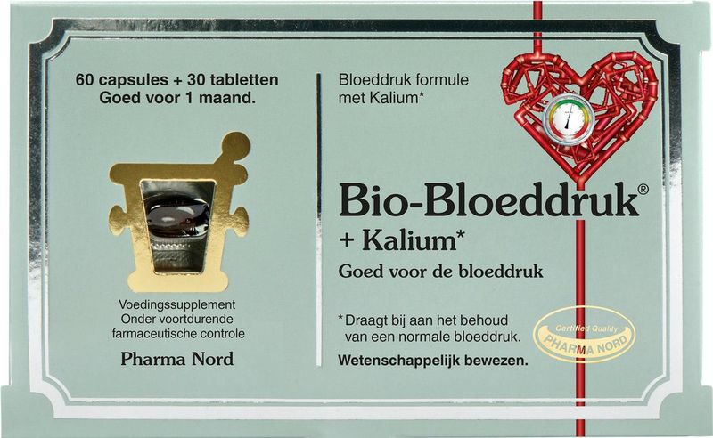 Pharma Nord Bio bloeddruk & kalium tabletten en capsules 90 stuks