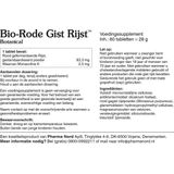 Pharma Nord Bio-Rode Gist Rijst Monacolina K 2,5mg 60 tabletten