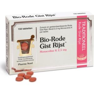 Pharma Nord Bio-rode gist rijst tabletten 150 tabletten