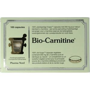 Pharma Nord bio carnitine 100 capsules