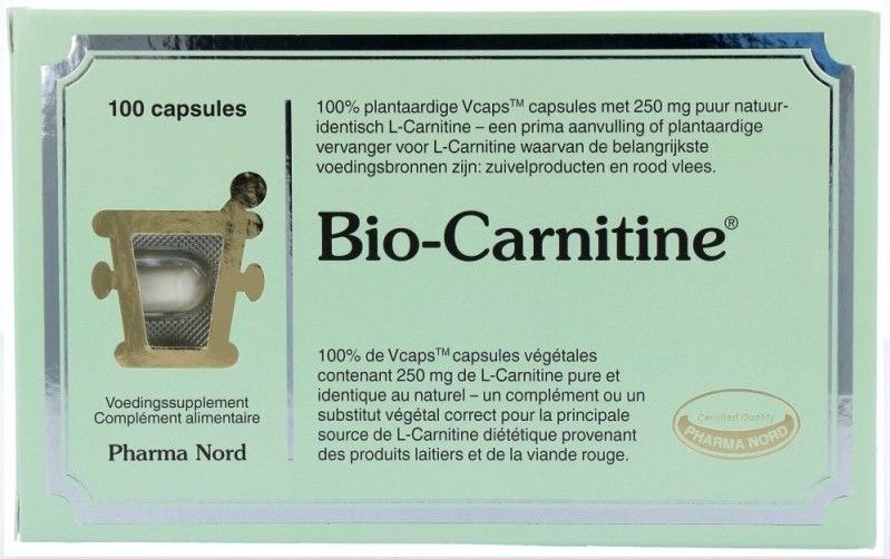 Pharma Nord bio carnitine 100 capsules