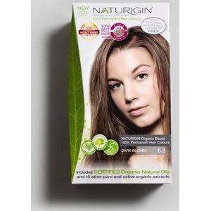 NATURIGIN Natural Permanent Home Hair Dye-Ammonia-free - Dark Blonde 5.3