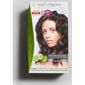 NATURIGIN natural hair dye – Dark Coffee Brown 3.0