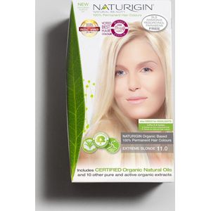 NATURIGIN Natural Permanent Home Hair Dye-Ammonia-free – Extreme Blonde 11.0