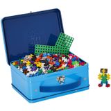 Plus-Plus - Koffer Metallblau, 600 Stk