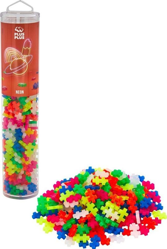 Plus-Plus Neon Mix - Constructiespeelgoed - 240 stuks - 4186