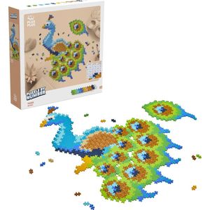 Plus Plus - 800 creatieve bouwstenen puzzel Pfau