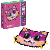 Plus-Plus Puzzle by Number - Puzzel - Kat - Multikleur - Constructiespeelgoed