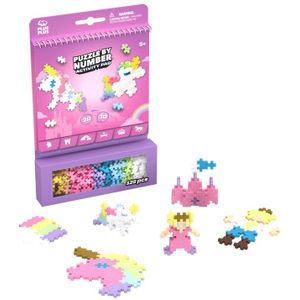 Plus-Plus Activity Pad - Puzzle by Number - Fairy Tale - 3988 - Bouwspeelgoed en puzzel - Constructiespeelgoed - Set met bouwstenen - Vanaf 5 jaar