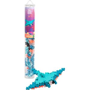Plus-Plus - Tube Manta Ray - Bouwstenen - 100 Stuks - Duurzaam Kunststof