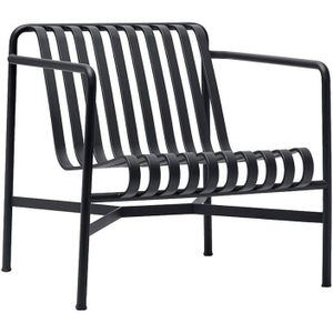Tuinstoel HAY Palissade Lounge Chair Low Anthracite