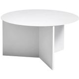 HAY Slit Table Round XL Bijzettafel - Ø 65 cm - Wit