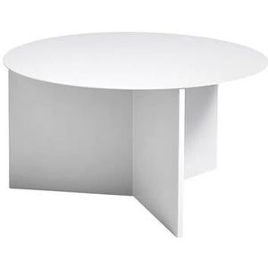 HAY Slit Table Round XL Bijzettafel - Ø 65 cm - Wit