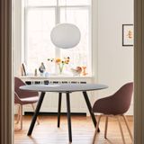 HAY Design hanglamp Nelson Ball Bubble, dimbaar, wit / opaal, Woon-/ Eetkamer, Kunststof, Design, hanglamp