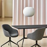 HAY Design hanglamp Nelson Ball Bubble, dimbaar, wit / opaal, Woon-/ Eetkamer, Kunststof, Design, hanglamp