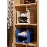 Aufbewahrungsbox HAY Colour Crate Electric Blue Medium