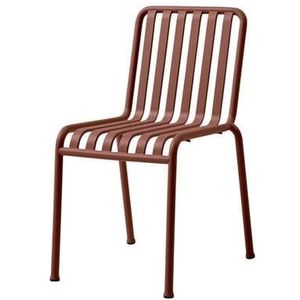 HAY Palissade Armchair Stoel - Iron Red