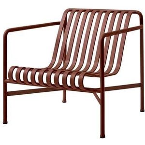 HAY Palissade Lounger Chair Low - Iron Red