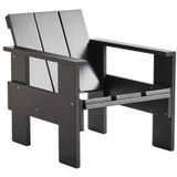 HAY Crate Loungestoel - Zwart