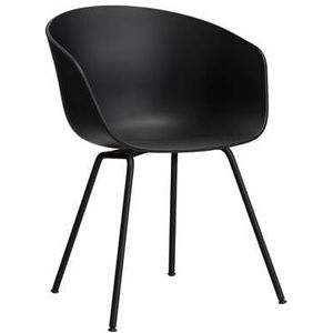 HAY About a Chair AAC26 Stoel - Black Steel - Black