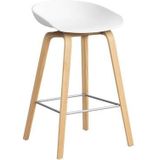 HAY About a Stool AAS32 Barkruk - H 65 cm - Oak - White