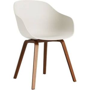 HAY About a Chair AAC222 Stoel - Walnut - Melange Cream