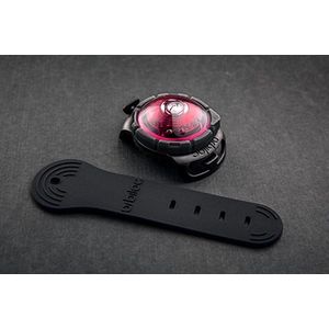 Orbiloc Leuchtanhänger Dog Dual pink, Maße: ca. 4,8 x 3,5 x 2 cm