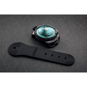 Orbiloc Dog Dual Safety Light Turquoise  Türkis für alle Hunde  für Hundehalter  vielseitig einsetzbar  Sicherheitslicht  Jogginglicht  für Dunke