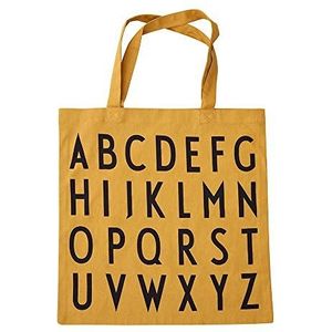 Design Letters Favoriete jute tas - 100% biologisch katoen, Oeko-Tex-gecertificeerd. Modieuze kleuren, inclusief schouderriem, machinewas, L: 44 x B: 42cm