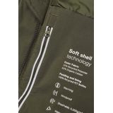 KnowledgeCotton Apparel - Climate Shell - Parka - Functioneel - Waterdicht - Winddicht - Ademend