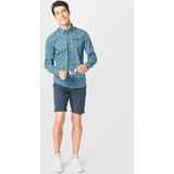 CHUCK Chino Broek - Effen Katoen - Knielengte - Regular Pasvorm