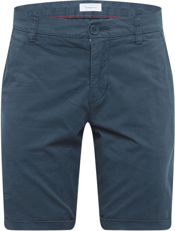 CHUCK Chino Broek - Effen Katoen - Knielengte - Regular Pasvorm