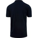 KnowledgeCotton Apparel - Toke Basic Badge - Poloshirt - Total Eclipse - 100% Biologisch Katoen