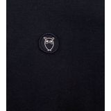 KnowledgeCotton Apparel - Toke Basic Badge - Poloshirt - Total Eclipse - 100% Biologisch Katoen