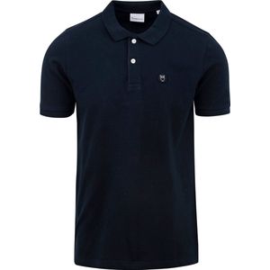 Polo KnowledgeCotton Apparel Men Toke Basic Badge Total Eclipse