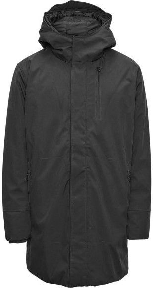 Knowledge Cotton Apparel - Climate Shell Jacket - Zwart - Softshell