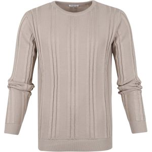 KnowledgeCotton Apparel Trui Licht Grijs - Heren