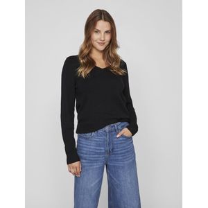 Vila Ril V-Neck Knit Top Dames Trui