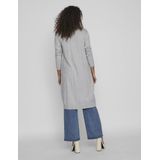 Gebreid Vest - Split Hals - Lange Mouwen - Viscose/Polyester/Nylon