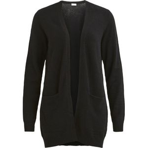 Vila - Viril - Cardigan - Zwart - Viscose/Nylon/Polyester