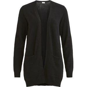 Vila - Viril - Cardigan - Zwart - Viscose/Nylon/Polyester