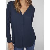 Vila - Lucy - Overhemd - Geel - 100% Gerecycled Polyester