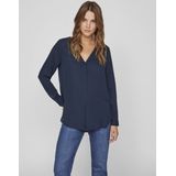 Vila - Lucy - Overhemd - Geel - 100% Gerecycled Polyester