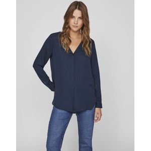 Vila - Lucy - Overhemd - Geel - 100% Gerecycled Polyester