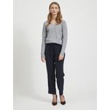 Vila - Ril - Gebreide Trui - V-hals - Lange Mouwen - Viscose/Polyester