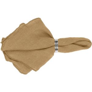 Broste Copenhagen Gracie servet - Indian Tan/Cognac (6 stuks)