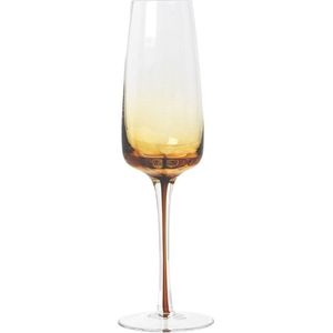 Broste Copenhagen - Champagne glas Amber - Caramel