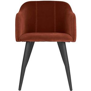 broste Copenhagen stoel, rood, 60 x 53 x 77 cm