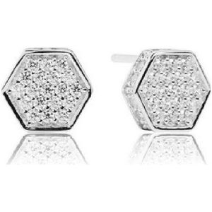 Sif Jakobs Oorknopjes Narni zilver Collection SJ-E11060-CZ